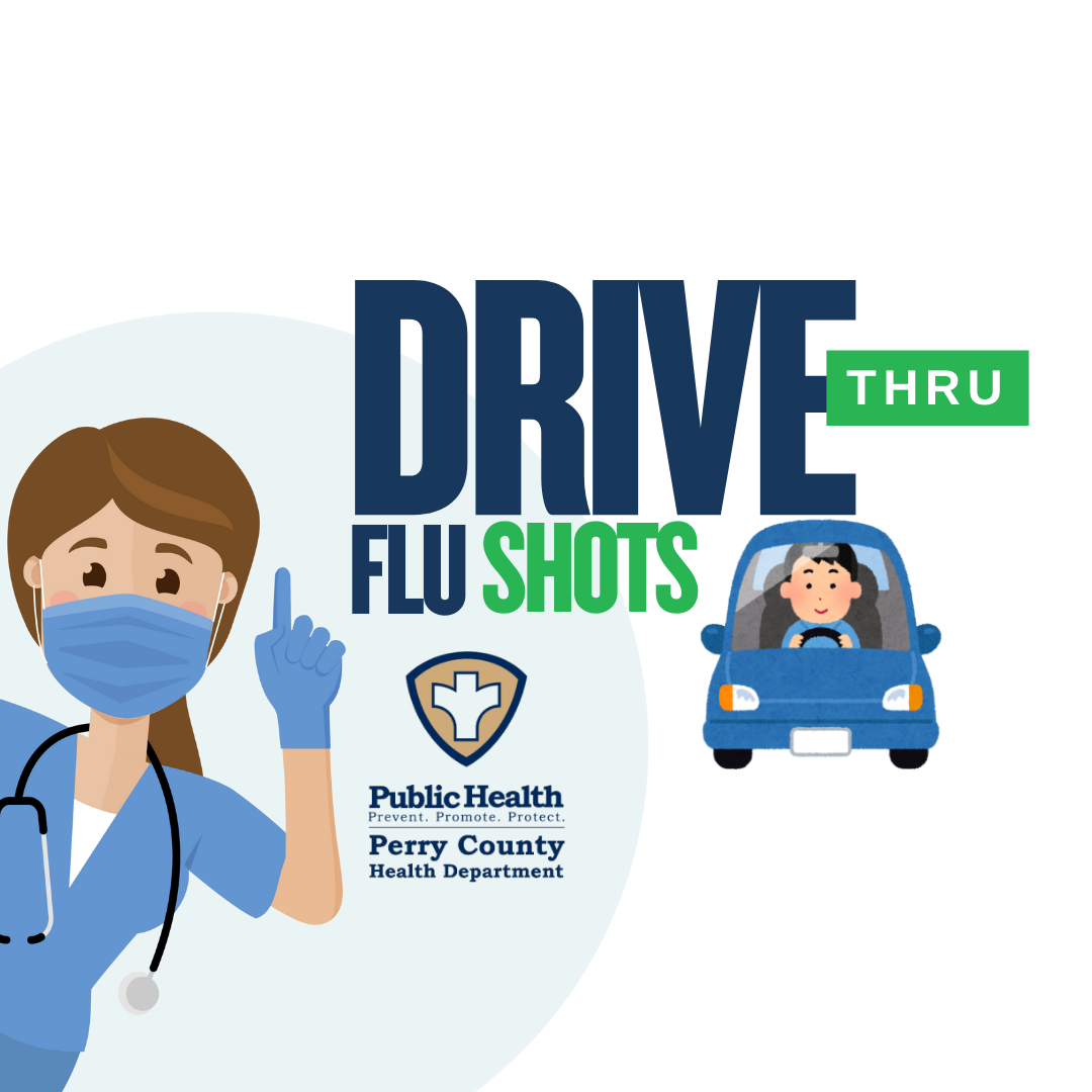 October flu shot signup ad